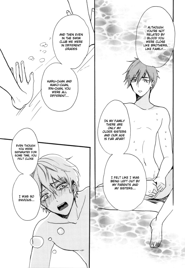 (恋愛自由形!entry2) [hn (ぴろり)] キラーホエールキラー (Free!) [英訳]
