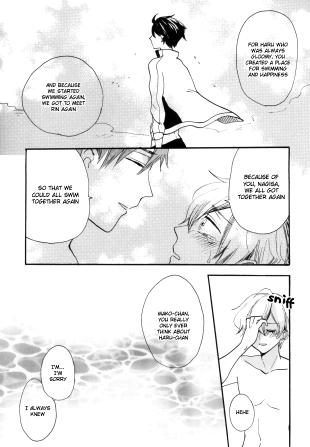 (恋愛自由形!entry2) [hn (ぴろり)] キラーホエールキラー (Free!) [英訳]