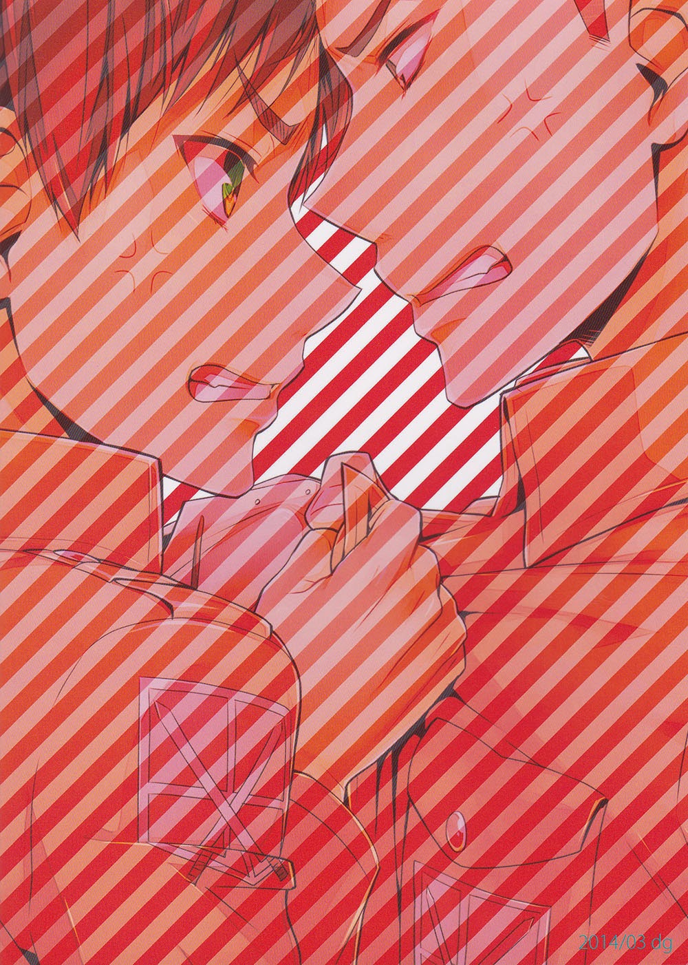 [dg (どぐう)] オレたち付き合ってますん。後編-下 (進撃の巨人) [英訳]