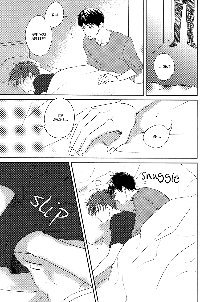 (恋愛ジョーズ4) [StayBlue (るり)] シーツプール♥ラヴゲーム (Free!) [英訳]