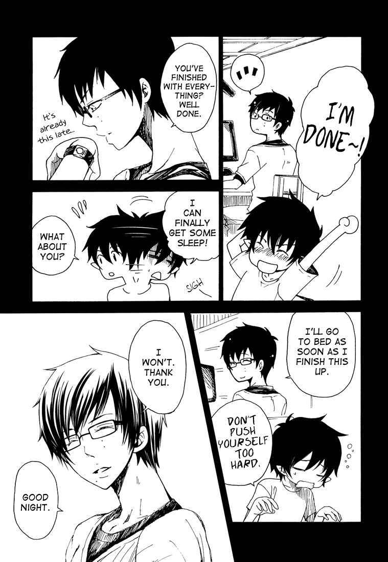 [SAKKIMITA (五月)] 透明の濃度 (青の祓魔師) [英訳]