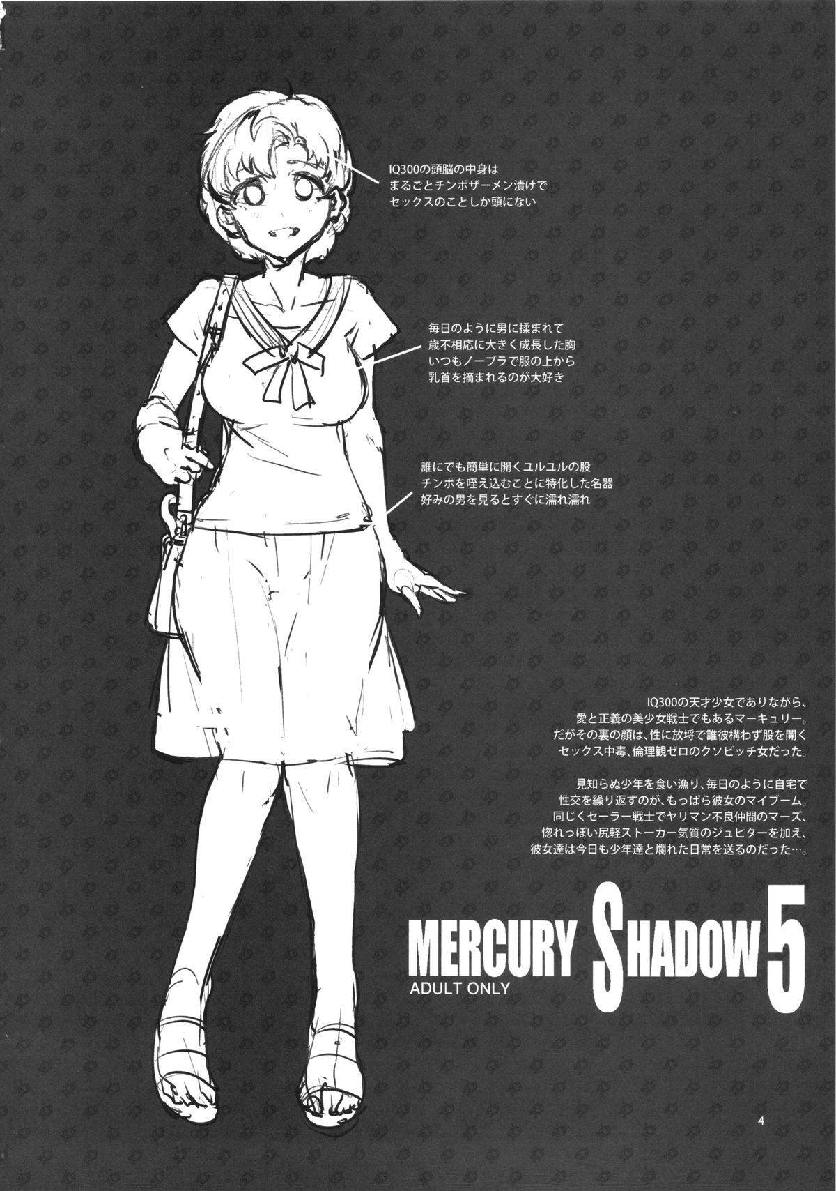 E：（C86）[アリスのタカラバコ（水龍敬）] MERCURY SHADOW5（セーラームーン）