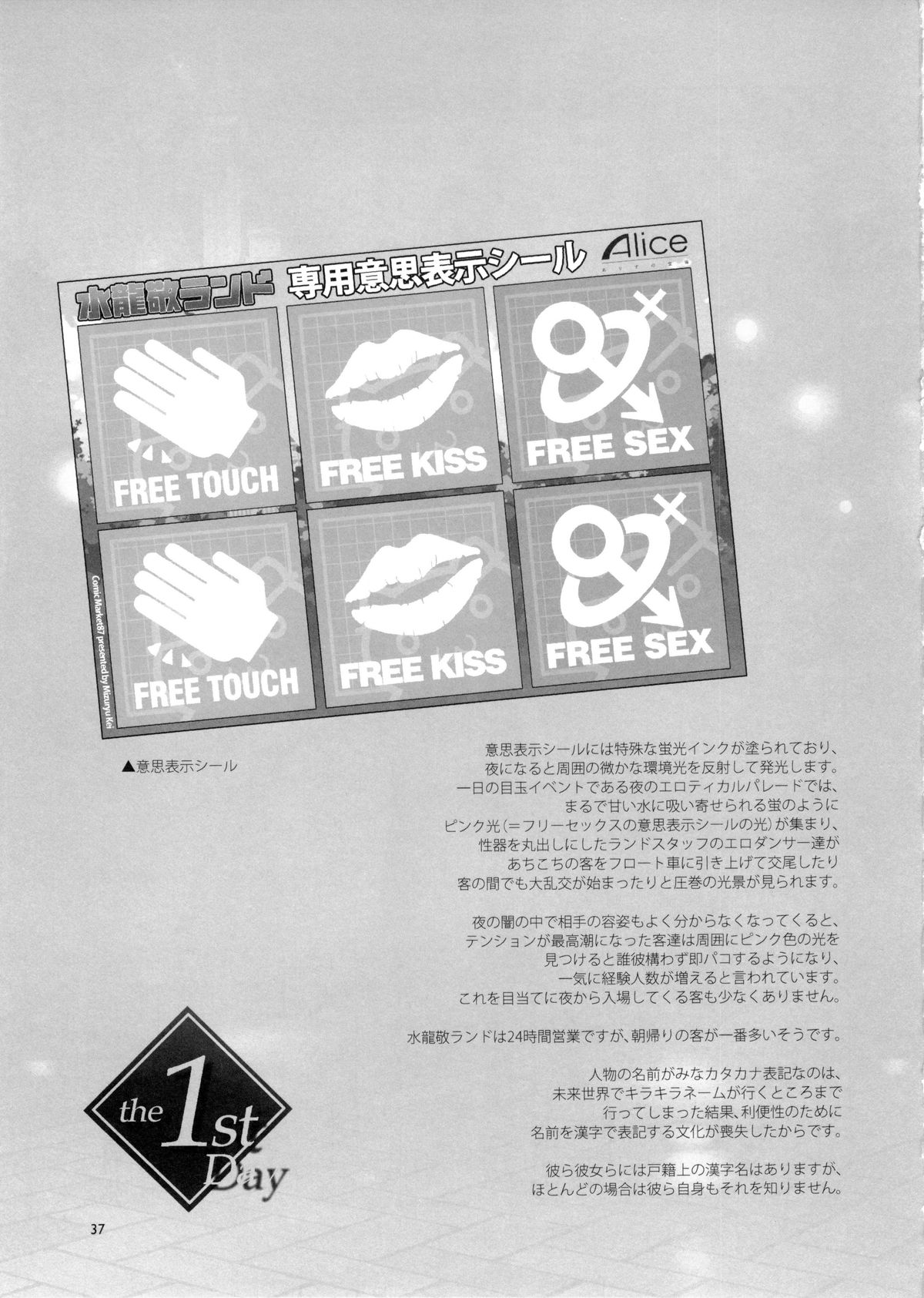 (C87) [ありすの宝箱 (水龍敬)] おいでよ!水龍敬ランド the 1st Day [英訳]