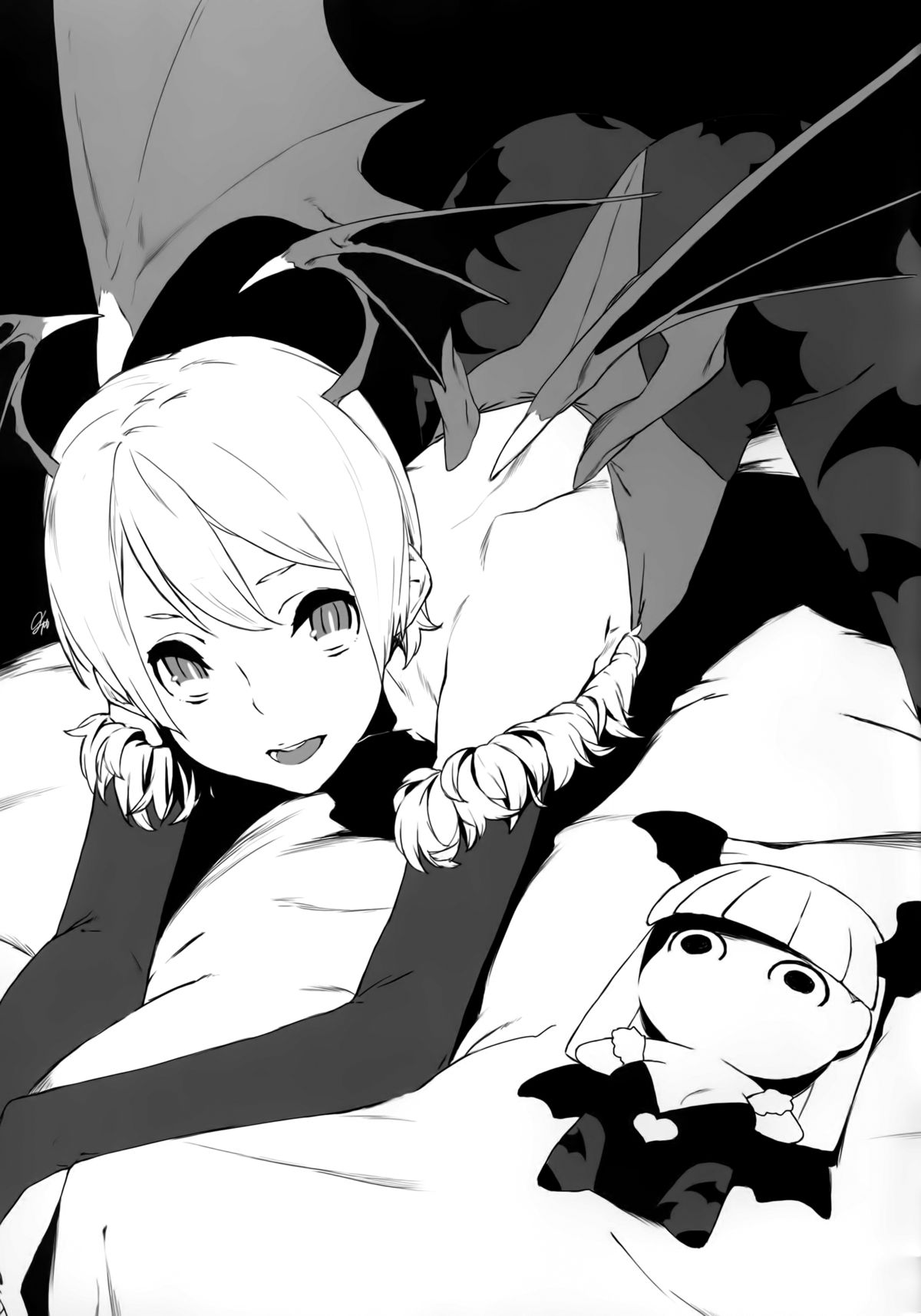 (C86) [アジサイデンデン (川上六角, 小鳥遊レイ)] フタナリリモリ (ヴァンパイア) [英訳]