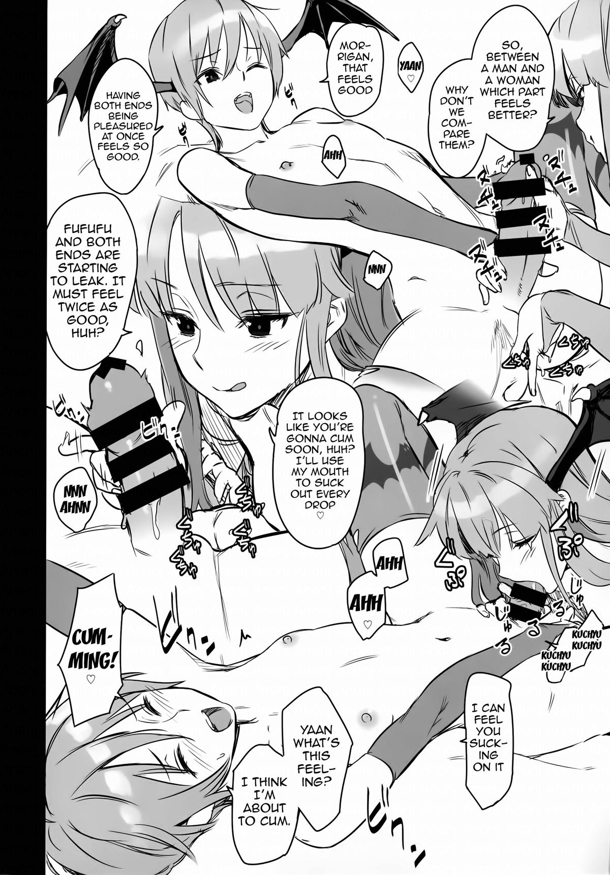 (C86) [アジサイデンデン (川上六角, 小鳥遊レイ)] フタナリリモリ (ヴァンパイア) [英訳]