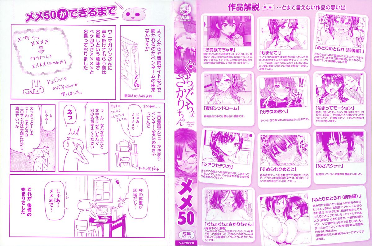 (成年コミック) [メメ50] ぐちょぐちょさかりちゃん