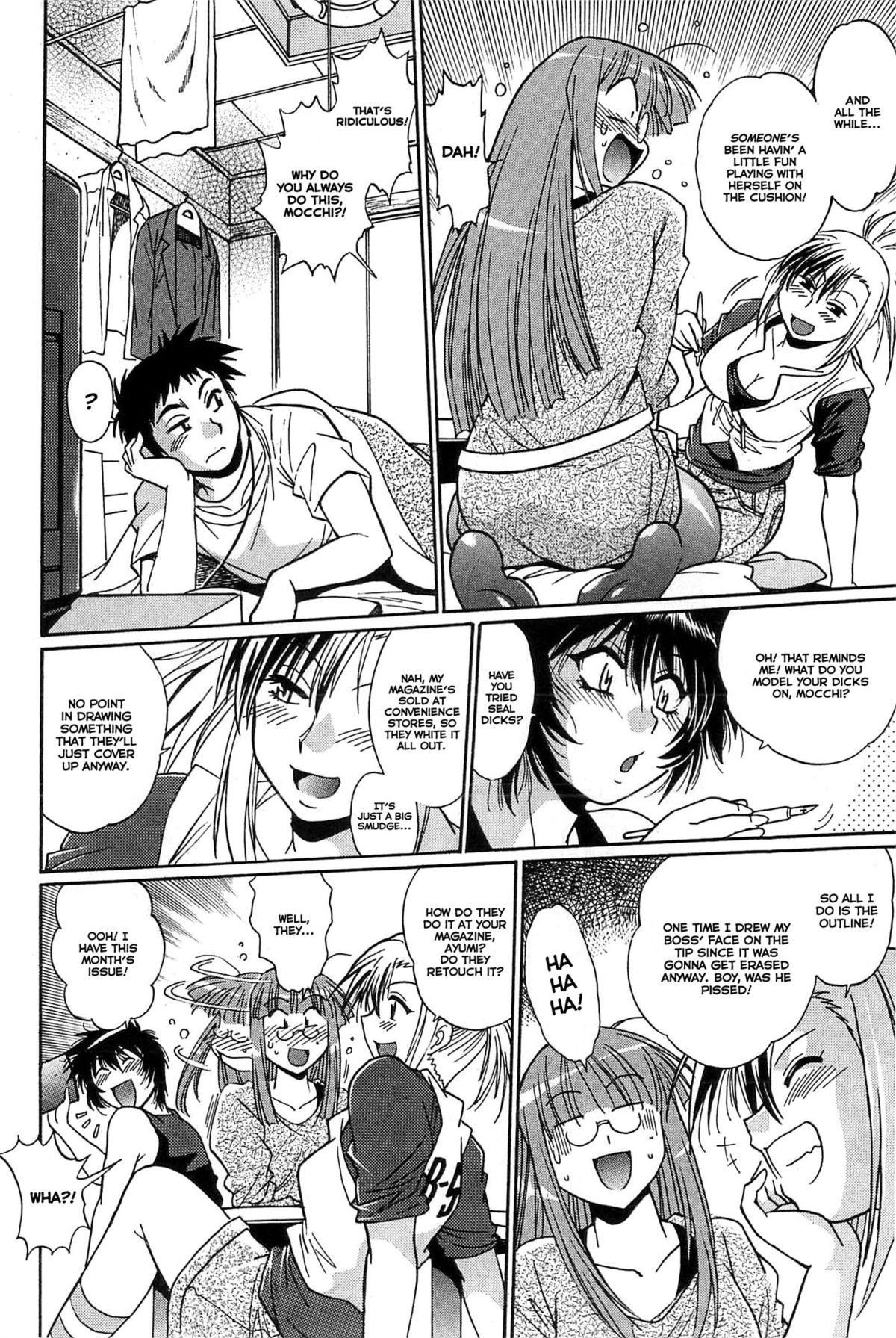 [真鍋譲治] 彼女で満室 1 [英訳]