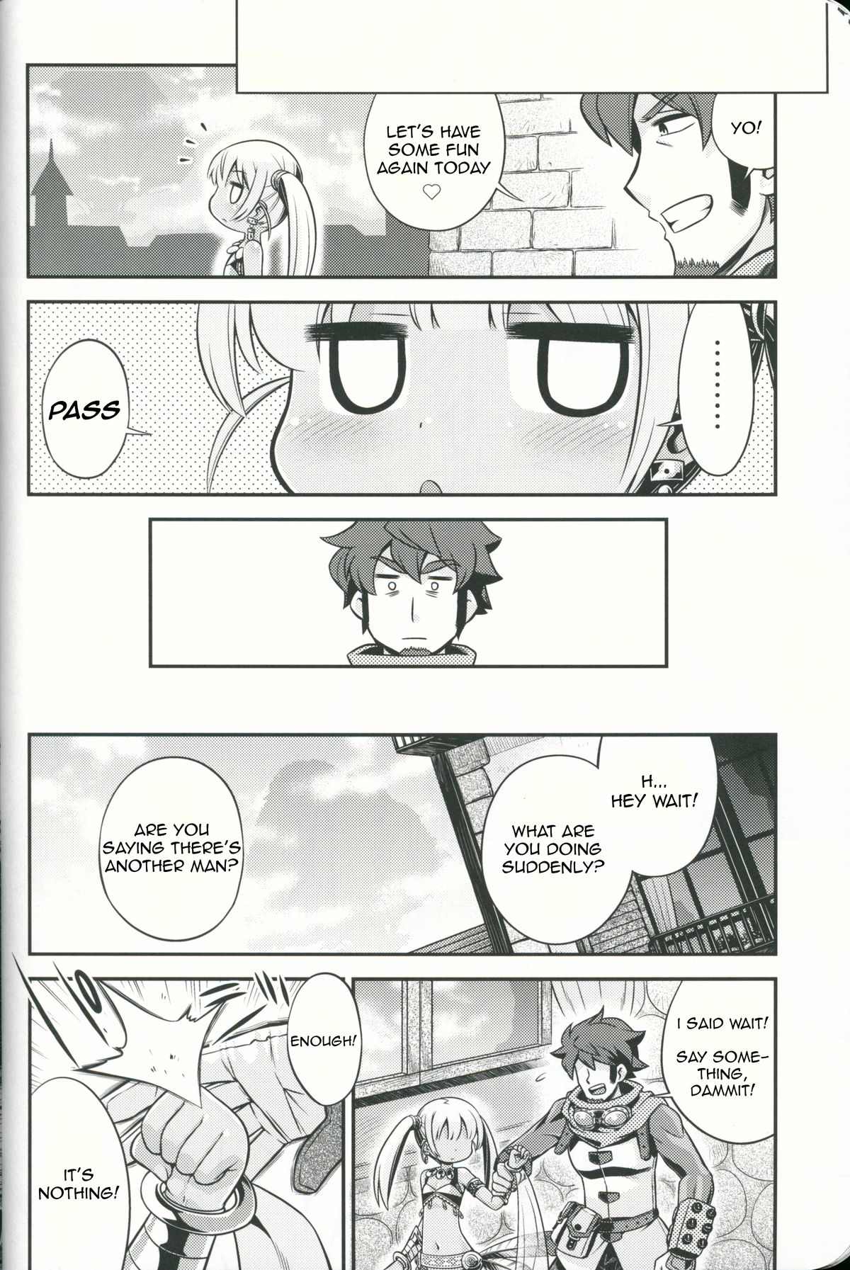 (サンクリ58) [かぜうま (南☆)] 世界樹のあのね 21 (世界樹の迷宮) [英訳]