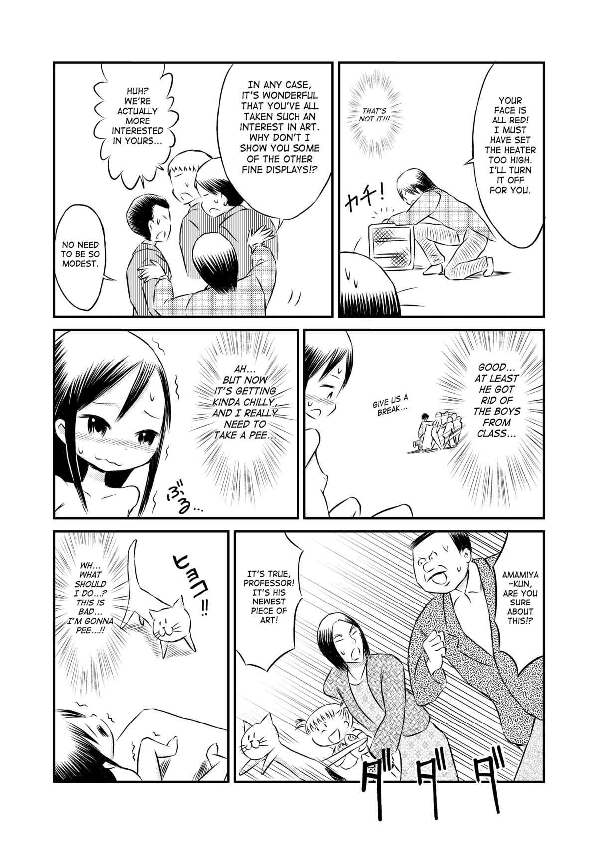 [てんぷら工房] 私のヌードモデル体験! [英訳]