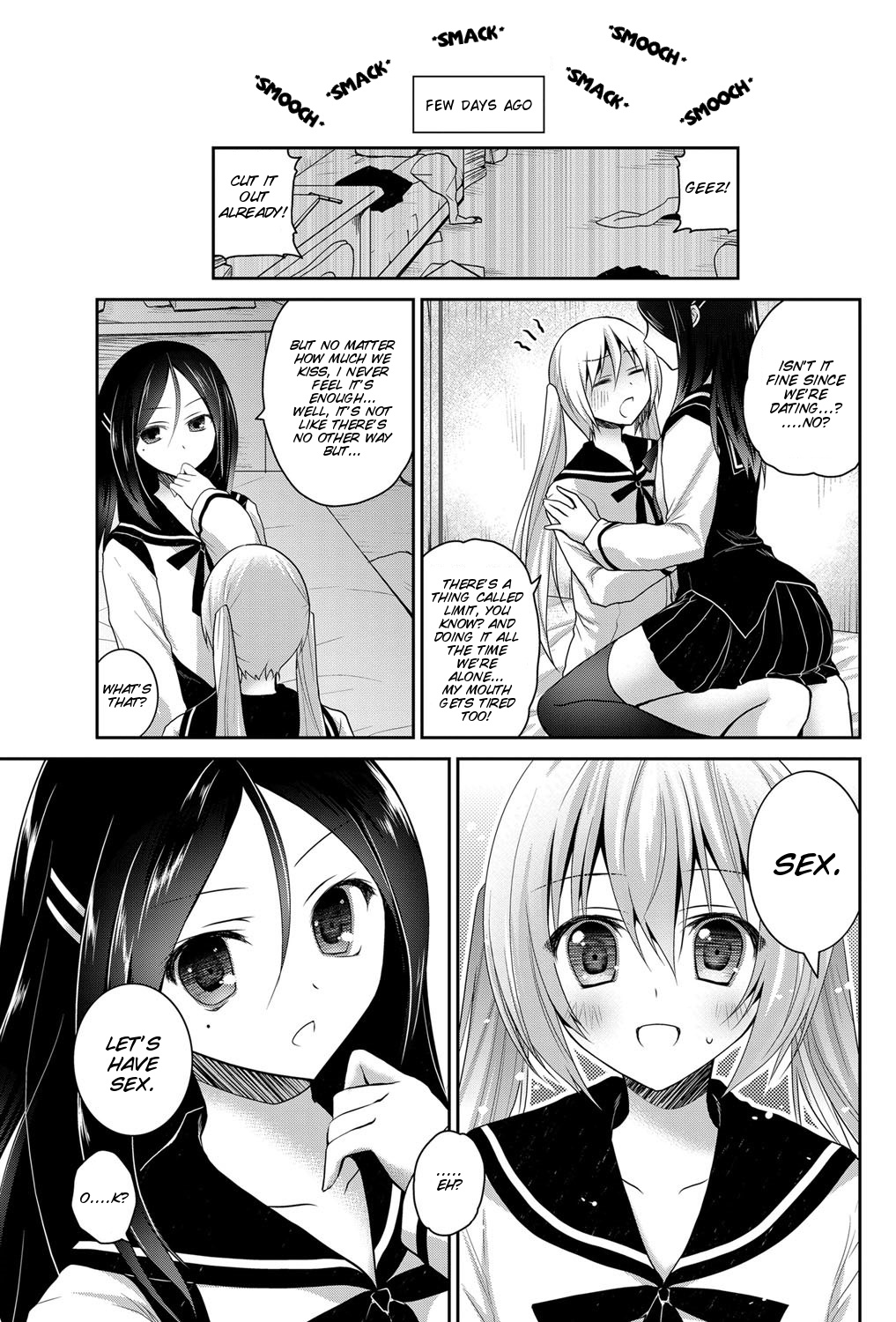 [天凪青磁] キレイな彼女の愛し方 (COMIC ペンギンクラブ 2013年6月号) [英訳]