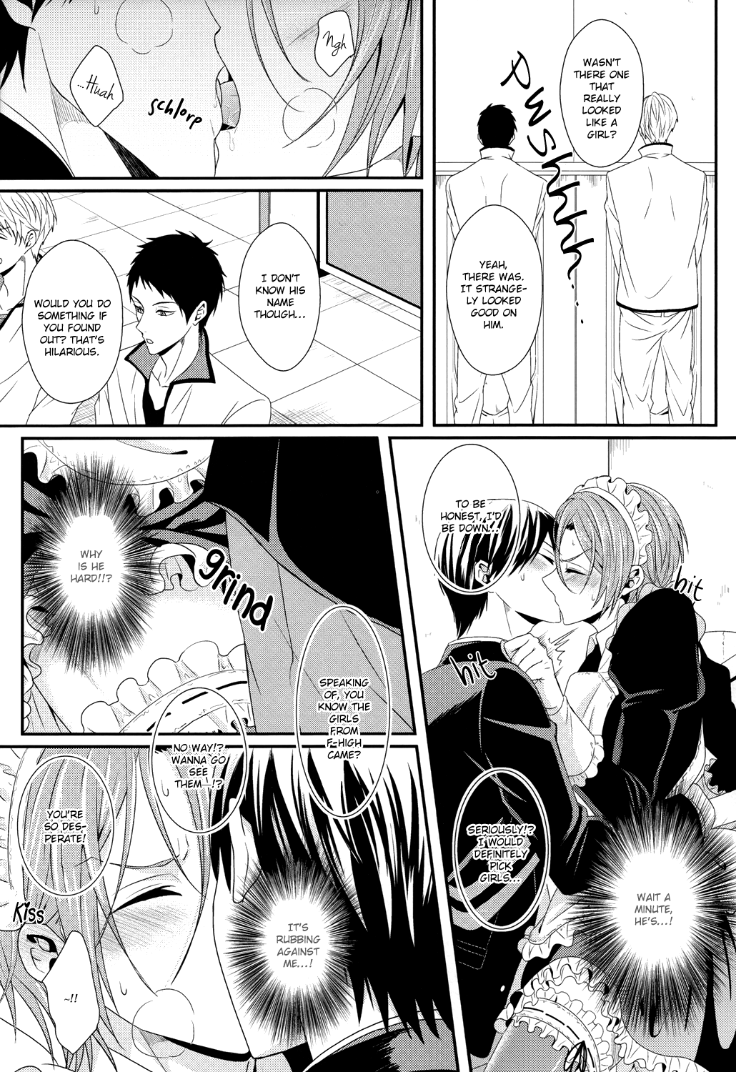 (HARUCC19) [zatta (トモセ)] Maid-Rin (Free!) [英訳]