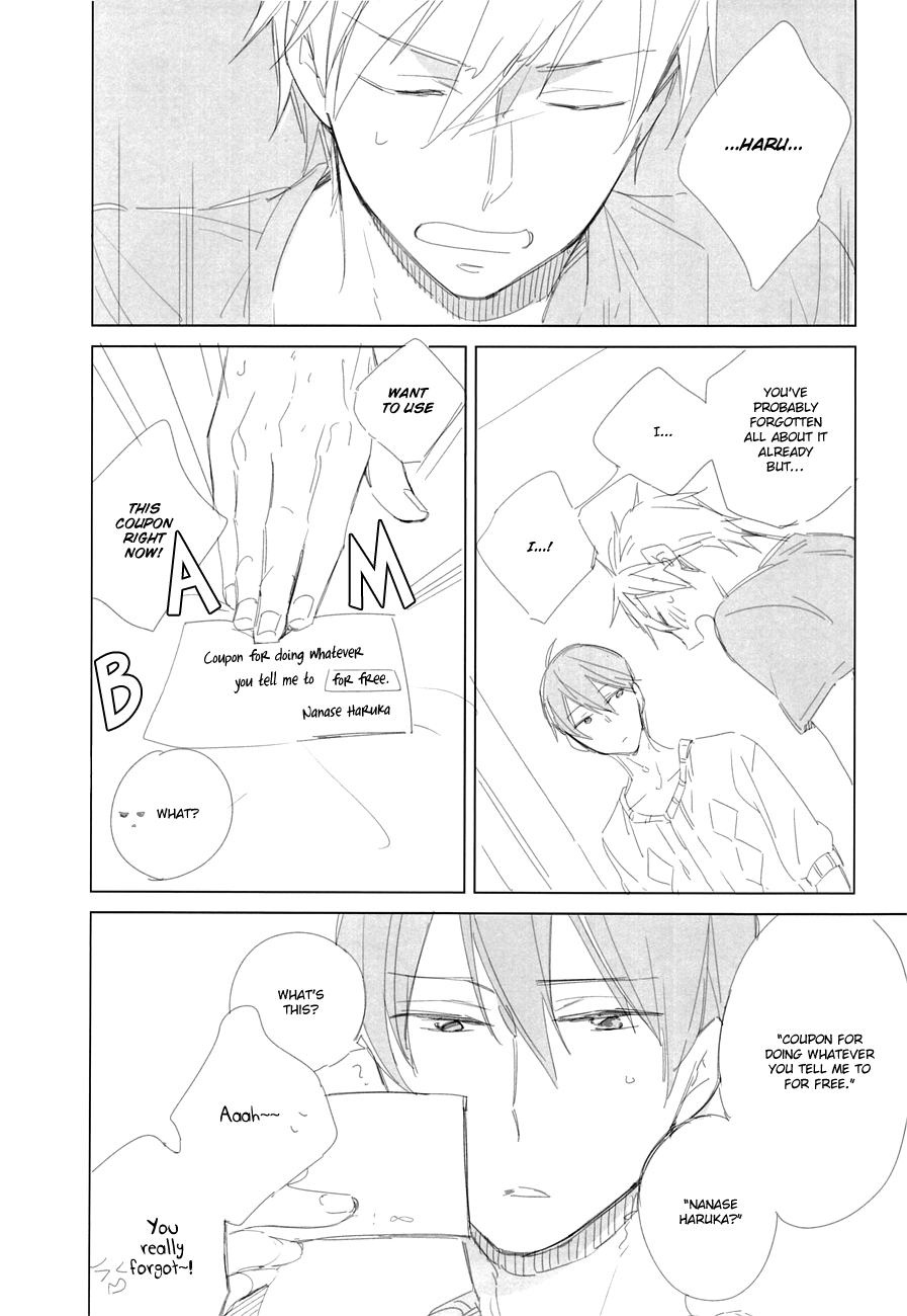 (SUPER23) [licca (かしま)] Don't undress my sailor (Free!) [英訳]