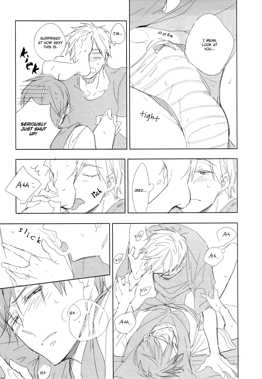 (SUPER23) [licca (かしま)] Don't undress my sailor (Free!) [英訳]