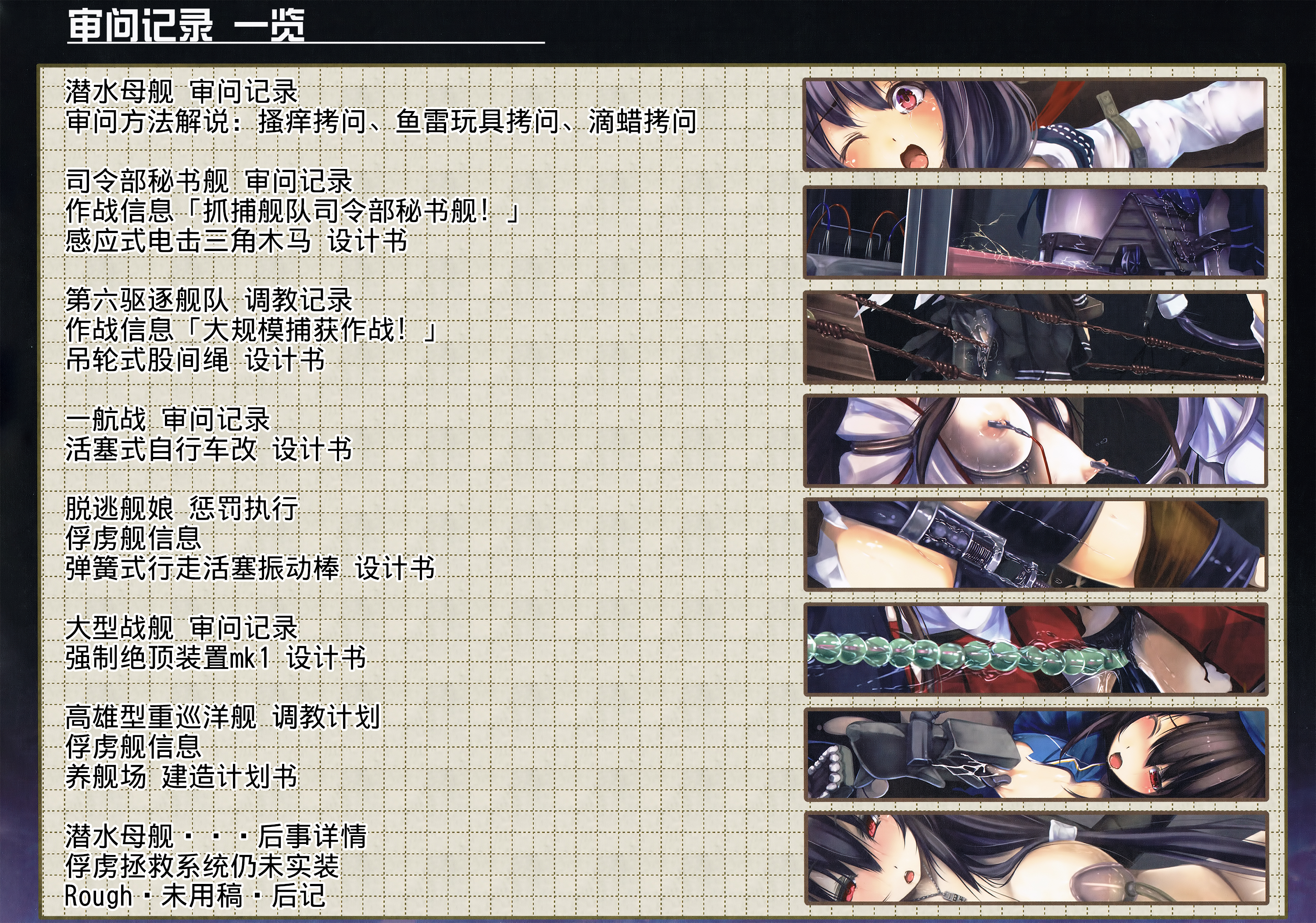 (C87) [もなかうどん (モニカノ)] 鹵獲秘書艦 尋問調書 (艦隊これくしょん -艦これ-) [中国翻訳]
