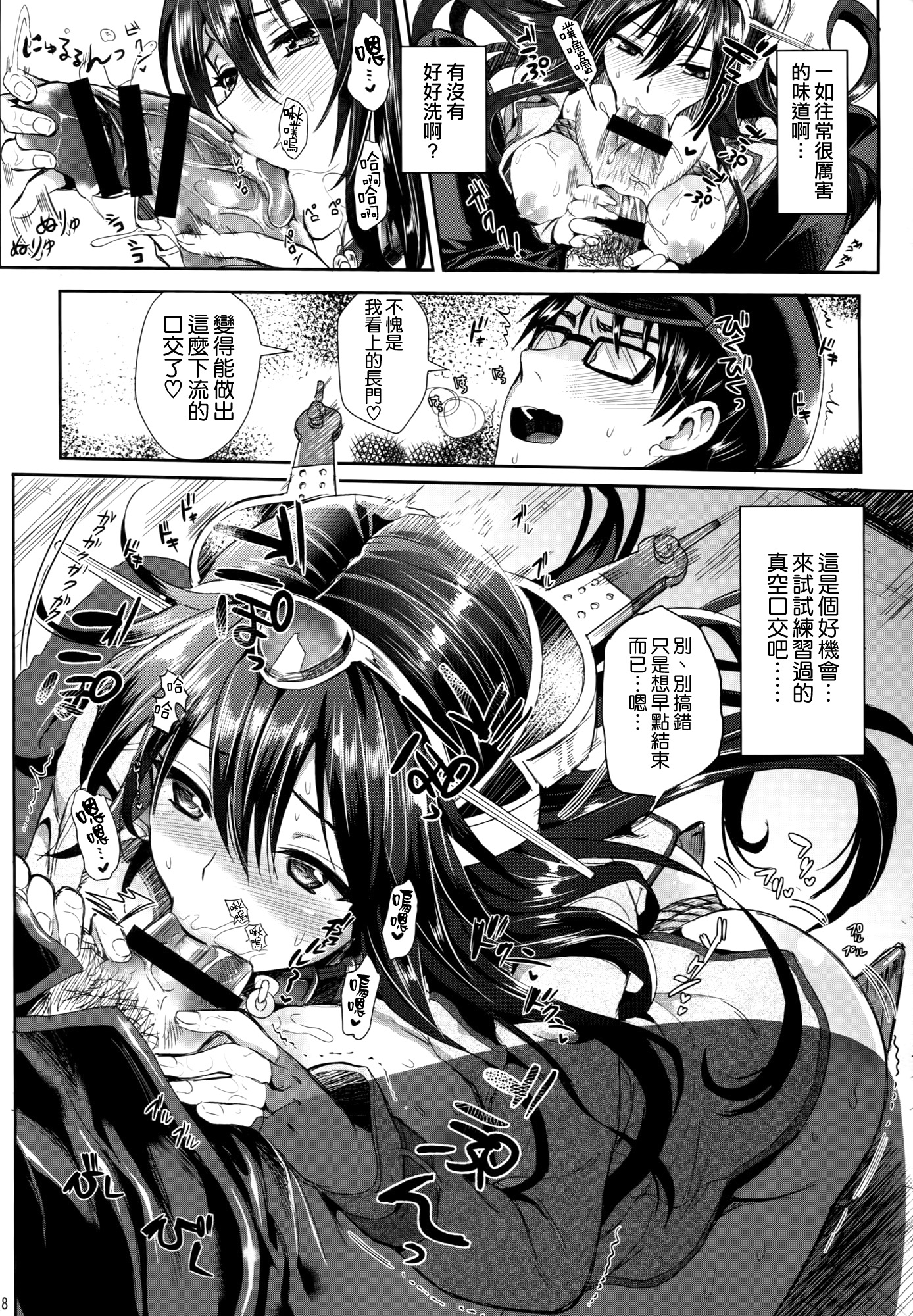 (C87) [ユリルラリカ (小島紗, Lazu)] 戦艦長門と変態提督(其ノ弐) (艦隊これくしょん -艦これ-) [中国翻訳]
