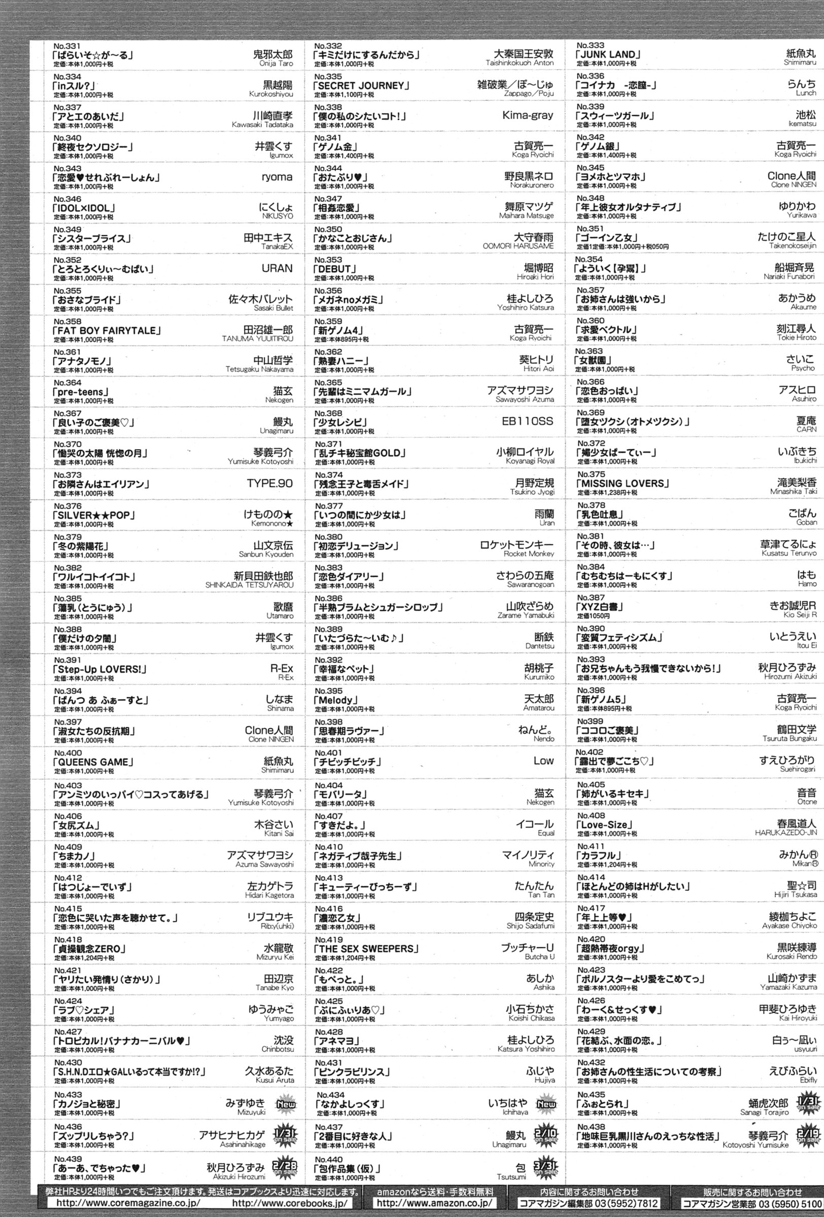 コミックメガストアα 2015年2月号