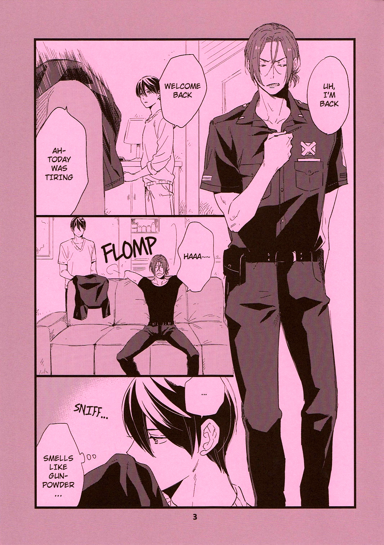 (SUPER関西20) [KANGAROO KICK (高城たくみ)] Please arrest me. (Free!) [英訳]