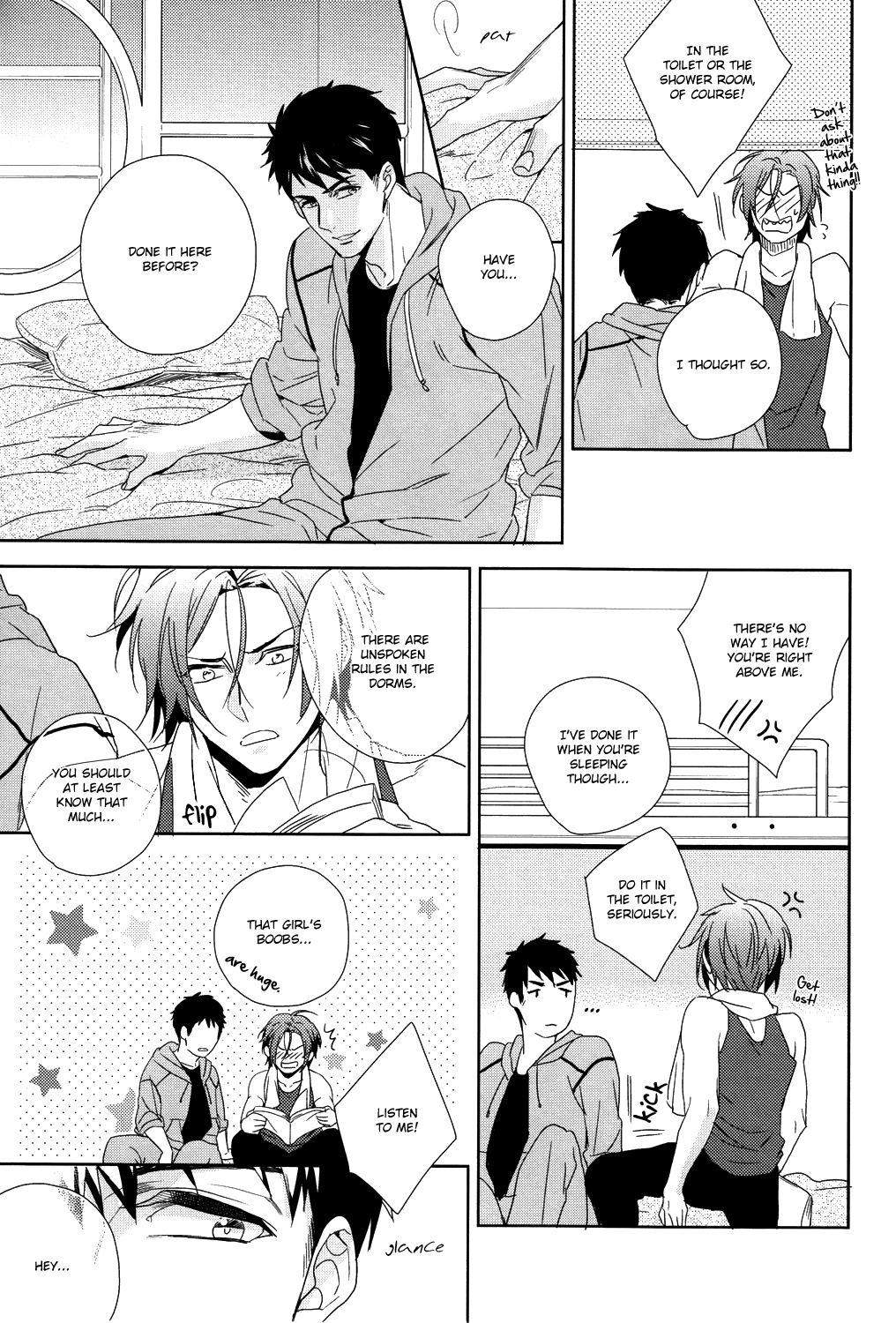 (C86) [URO (あまま)] WHALE SHARK (Free!) [英訳]
