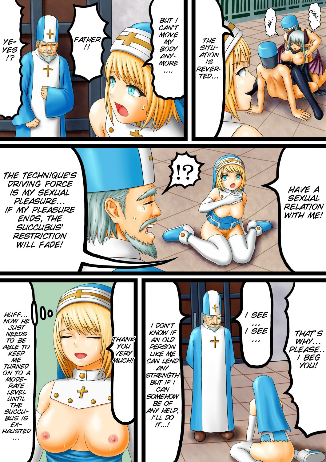 [ぷりぷりん] 悪魔とシスター [英訳] [DL版]