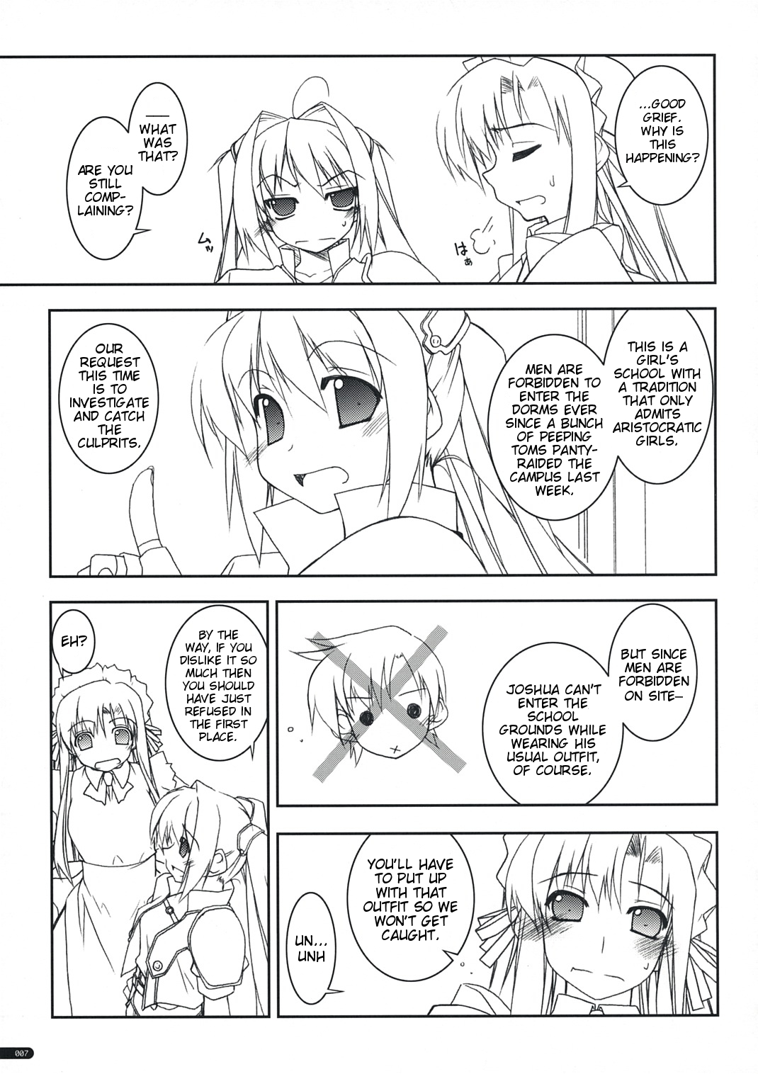 (サンクリ41) [行脚堂 (しけー)] ヨシュア弄り (英雄伝説 空の軌跡) [英訳]