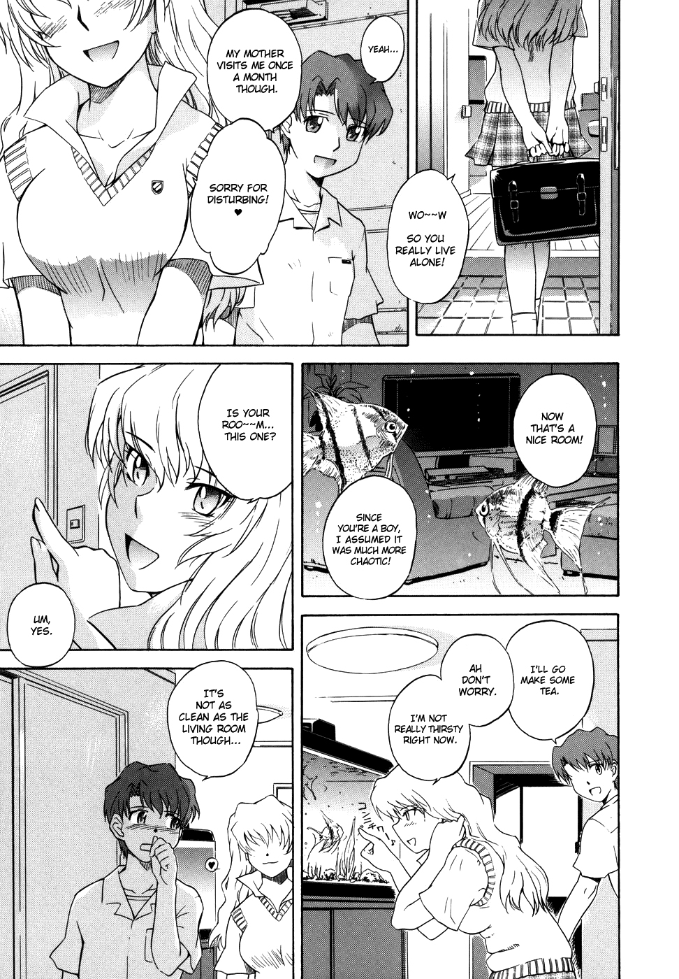 [月野定規] ♭38℃ Loveberry Twins [英訳] [無修正]