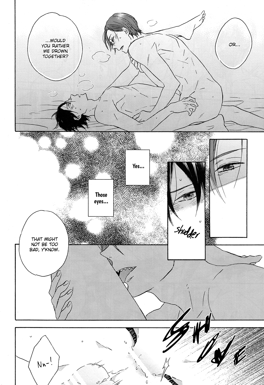 (C87) [六花 (ゆいのじ)] MONSTER of WATER (Free!) [英訳]