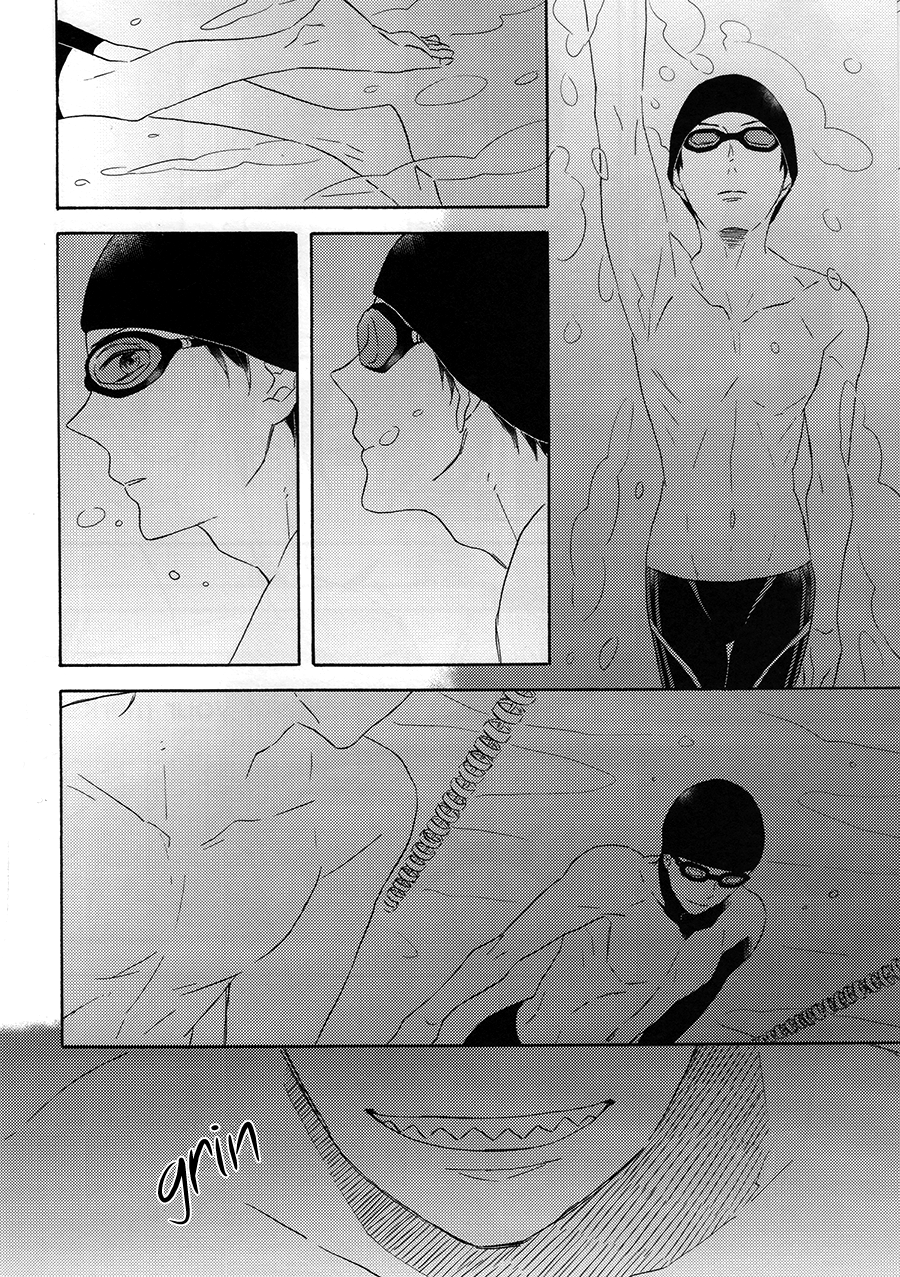 (C87) [六花 (ゆいのじ)] MONSTER of WATER (Free!) [英訳]