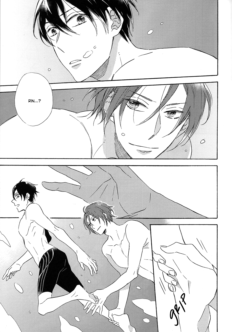 (C87) [六花 (ゆいのじ)] MONSTER of WATER (Free!) [英訳]