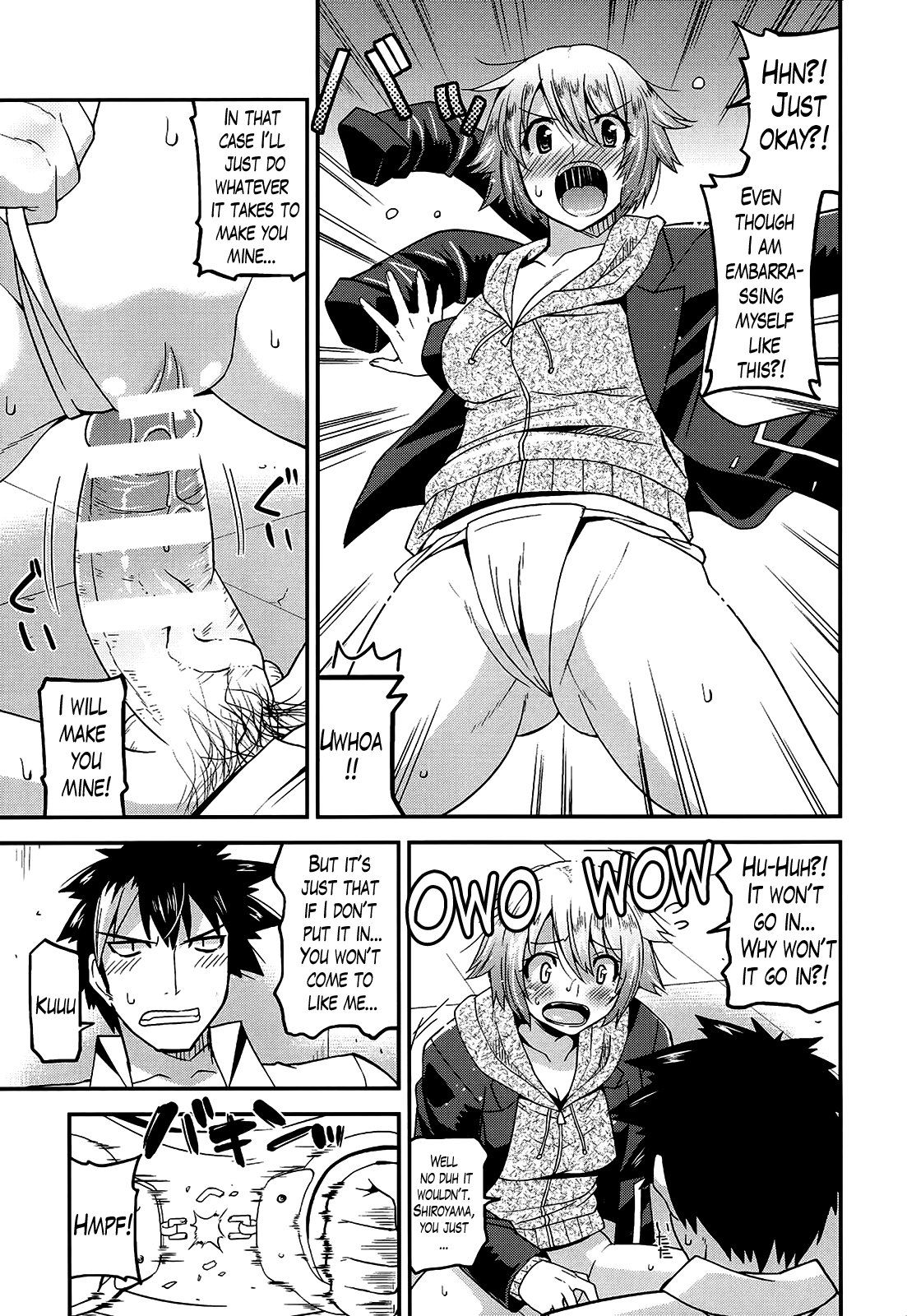 [歌麿] 生イキおっぱい番長 第1-6話 [英訳]