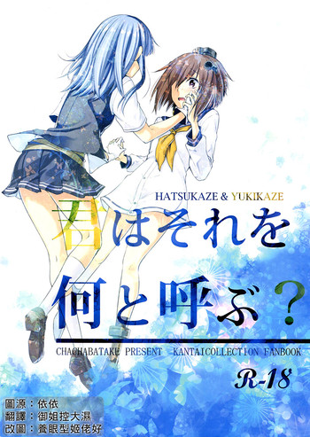 [茶々畑。 (あたる)] 君はそれを何と呼ぶ？ (艦隊これくしょん -艦これ-) [中国翻訳]
