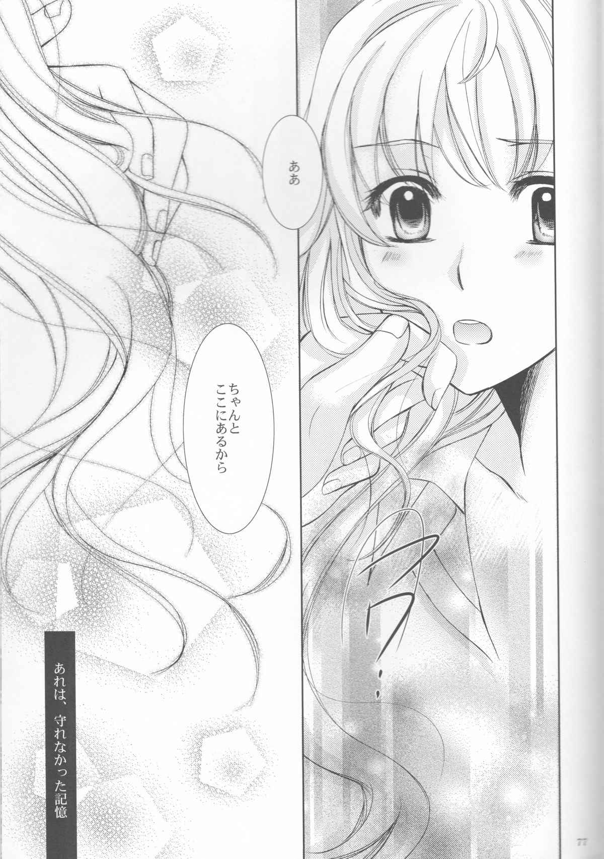 (C81) [LOVE ME DO (夏目、佐藤)] Something Blue (マクロスFRONTIER)