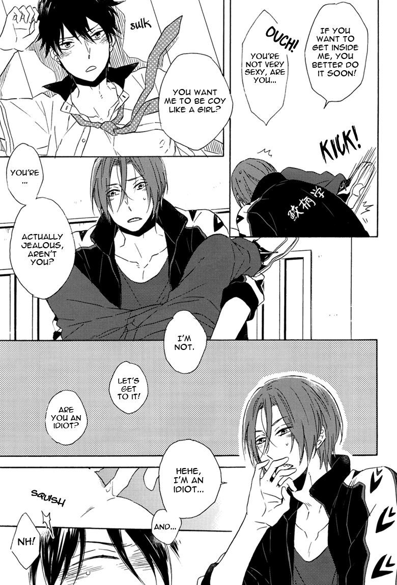 (HARUCC19) [六花 (ゆいのじ)] beautiful boyfriend (Free!) [英訳]