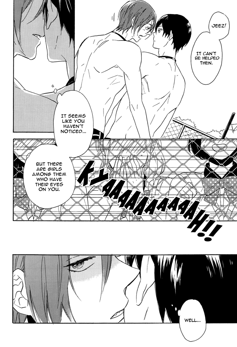 (HARUCC19) [六花 (ゆいのじ)] beautiful boyfriend (Free!) [英訳]