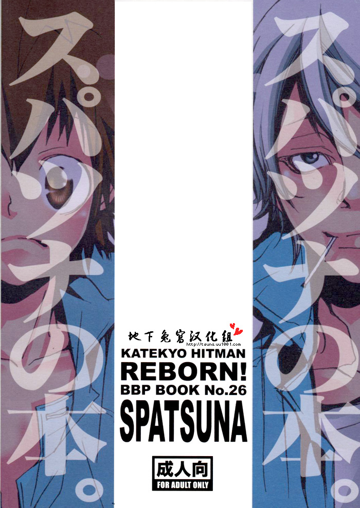 [BBP (和泉棒子)] スパツナの本。 (家庭教師ヒットマンREBORN!) [中国翻訳]
