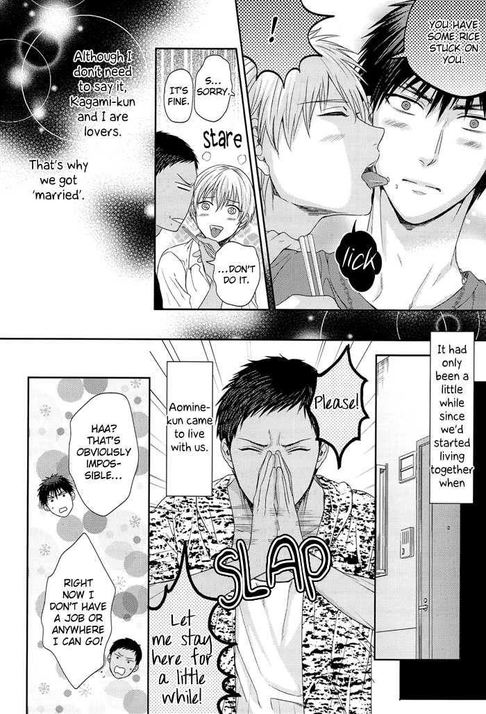 [からあげオブザイヤー (からあげむちお)] ボクといっしょに暮らしませんか? (黒子のバスケ) [英訳]