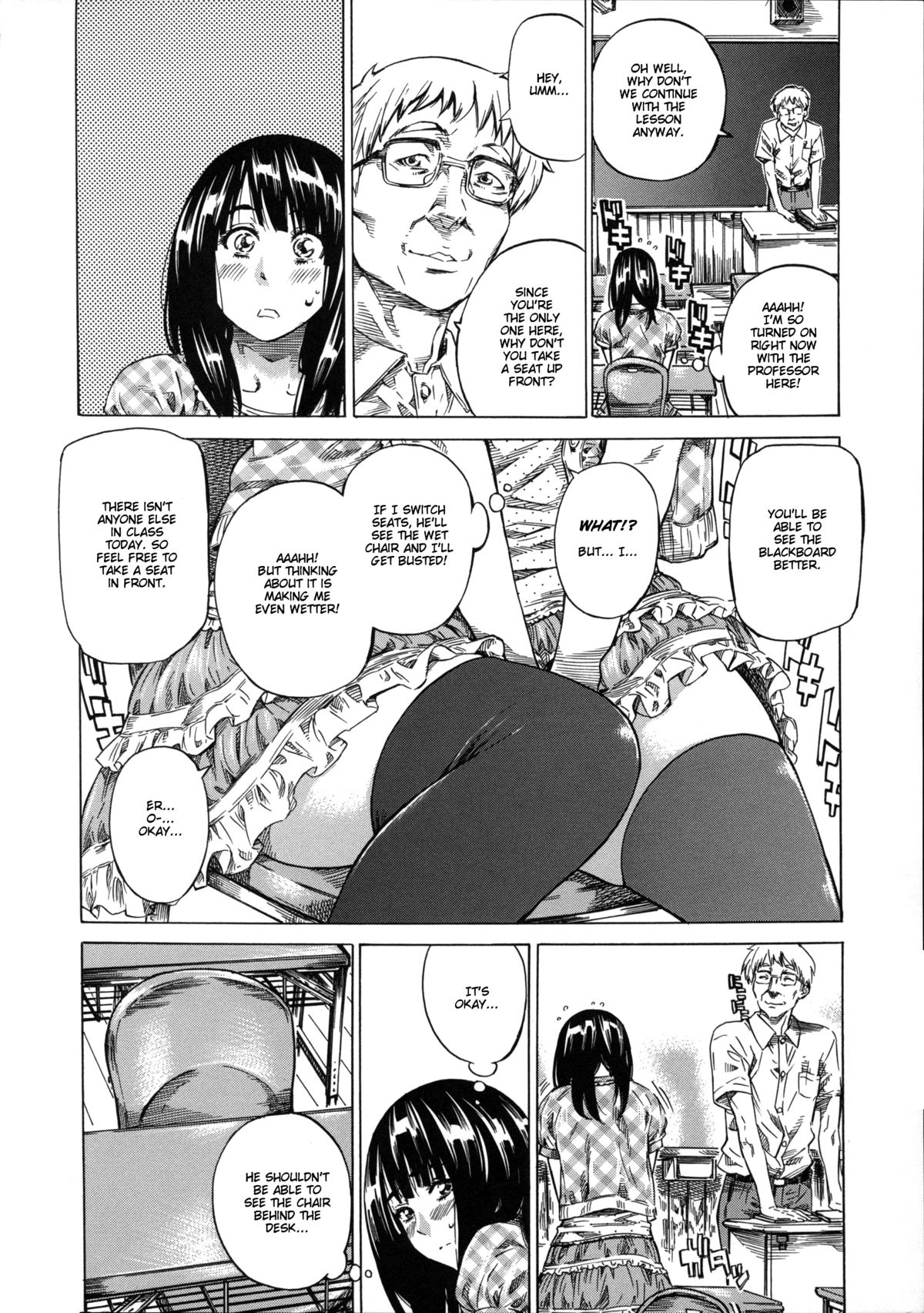 [MARUTA] 柏崎美紀はいろんな場所で全裸散歩してみた。 第1-6話 [英訳]