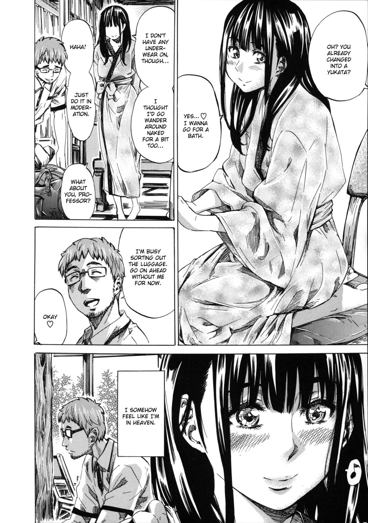 [MARUTA] 柏崎美紀はいろんな場所で全裸散歩してみた。 第1-6話 [英訳]