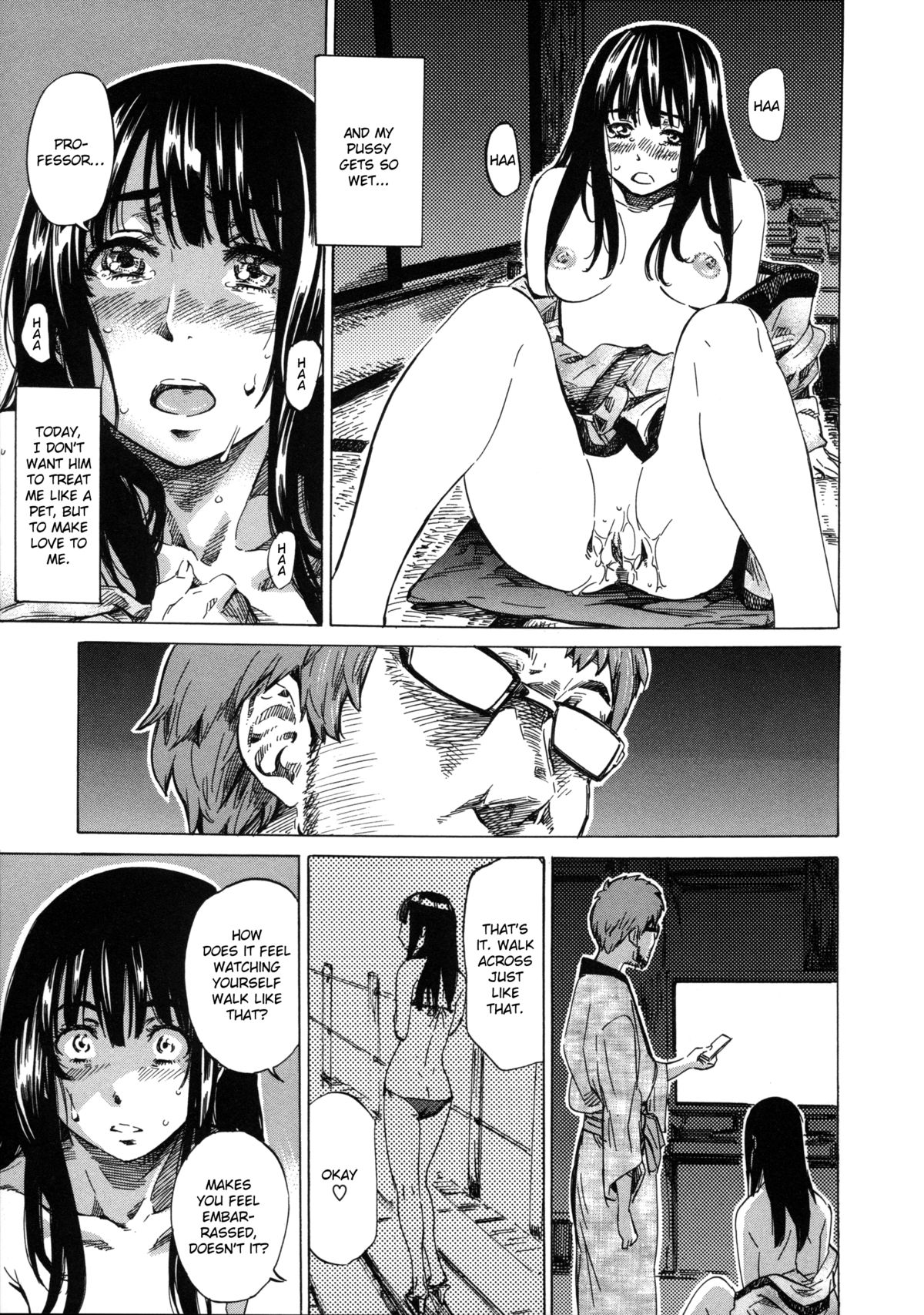 [MARUTA] 柏崎美紀はいろんな場所で全裸散歩してみた。 第1-6話 [英訳]