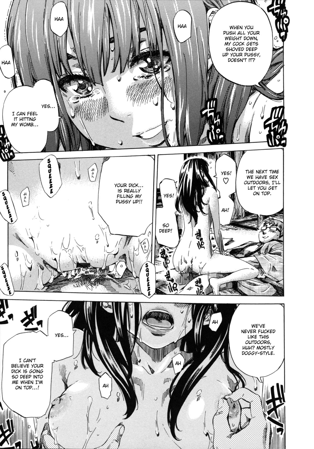 [MARUTA] 柏崎美紀はいろんな場所で全裸散歩してみた。 第1-6話 [英訳]