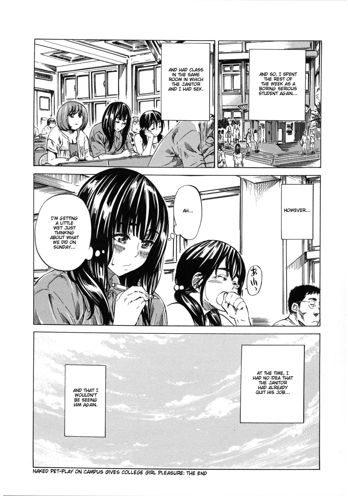[MARUTA] 柏崎美紀はいろんな場所で全裸散歩してみた。 第1-6話 [英訳]