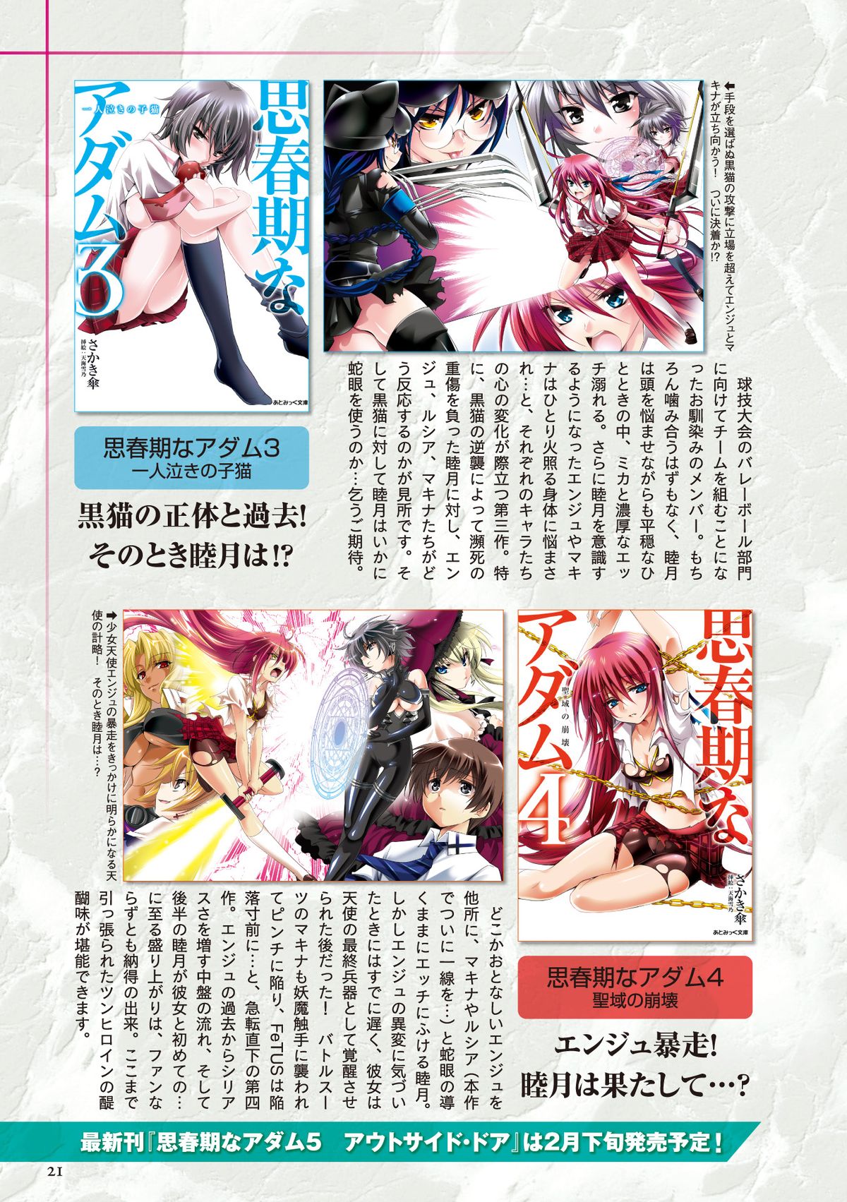 思春期なアダム　ちょいネタばれガイドブック