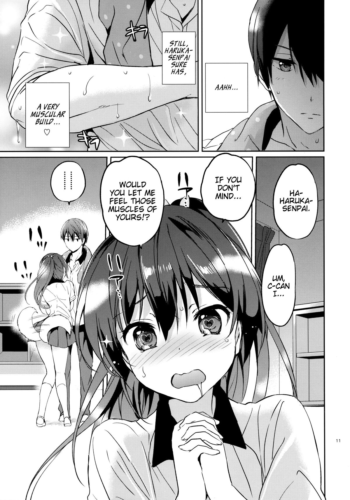 (C86) [くりもも (つかこ)] READY STEADY GO (Free!) [英訳]