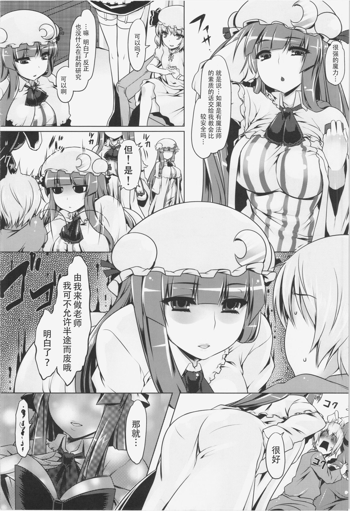 (例大祭9) [涙穴庵 (涙目)] 肛門で教えてぱちゅりー (東方Project) [中国翻訳]