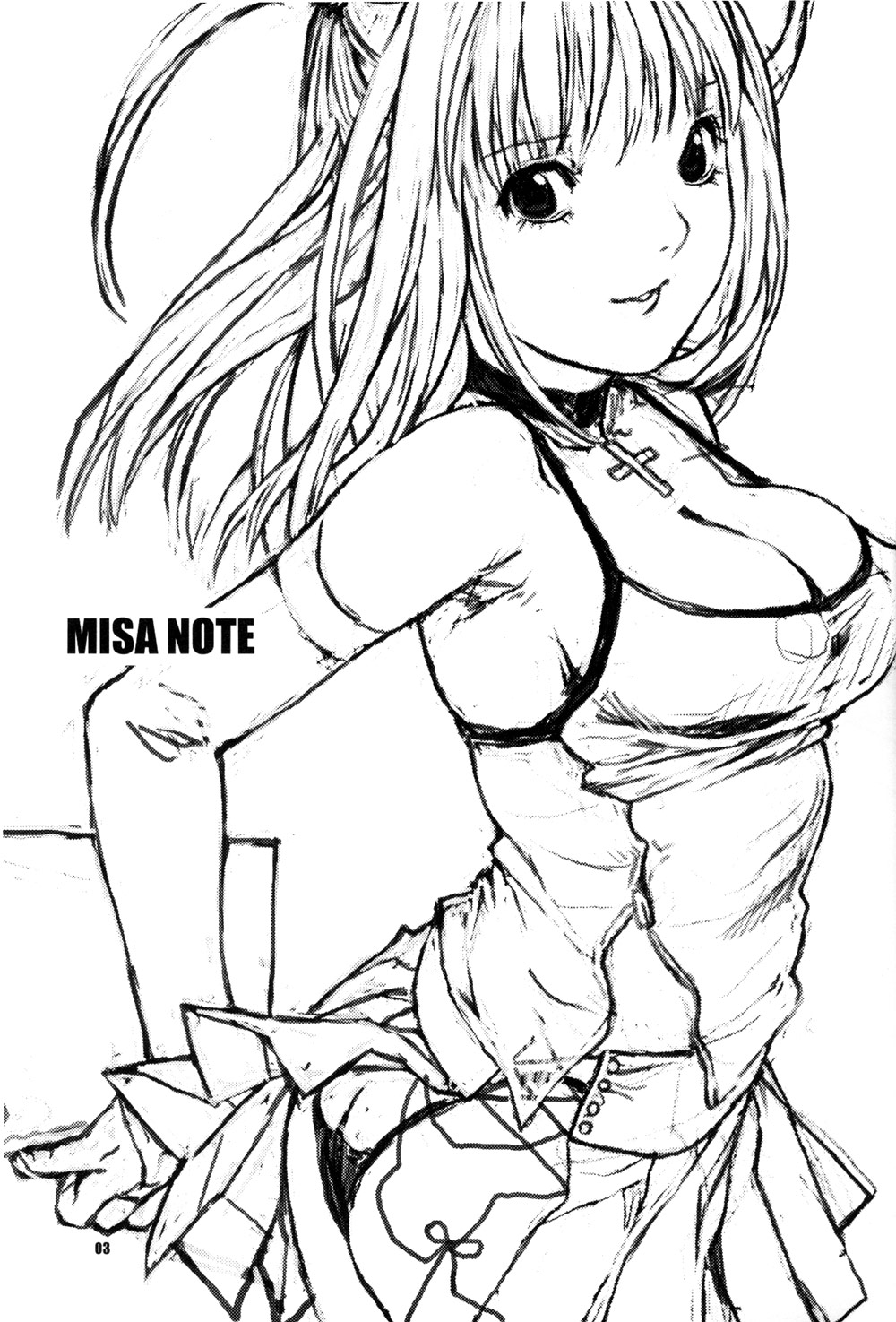 (コミコミ7) [ねこまた屋 (ねこまたなおみ)] Misa Note (デスノート) [中国翻訳]