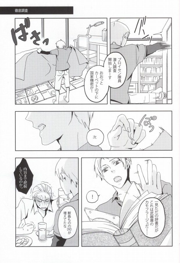 (C78) [STEEL (sabo)] Slash March (Axis Powers ヘタリア)