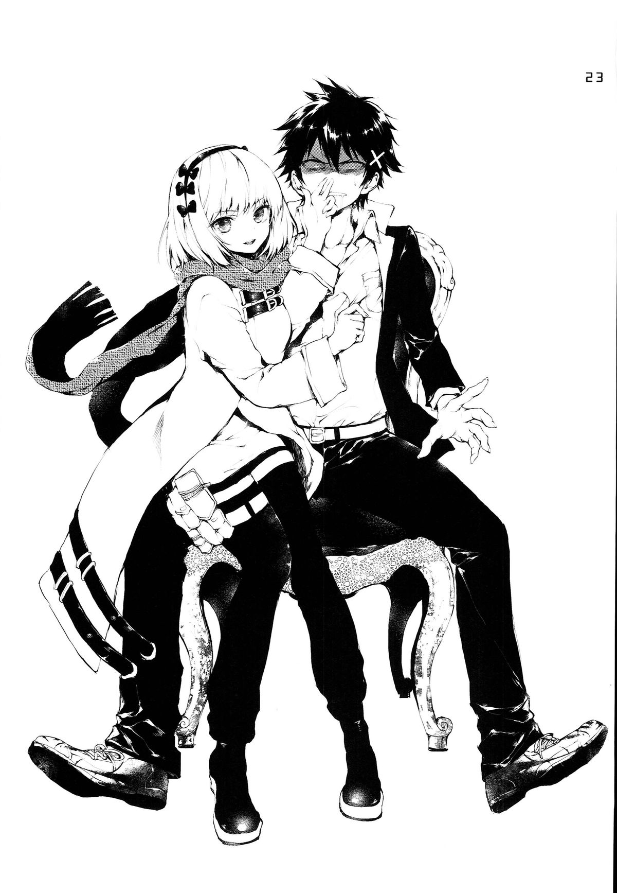 [莉零 (黒磐まどか)] PL/RAY USA (ニセコイ) [中国翻訳]