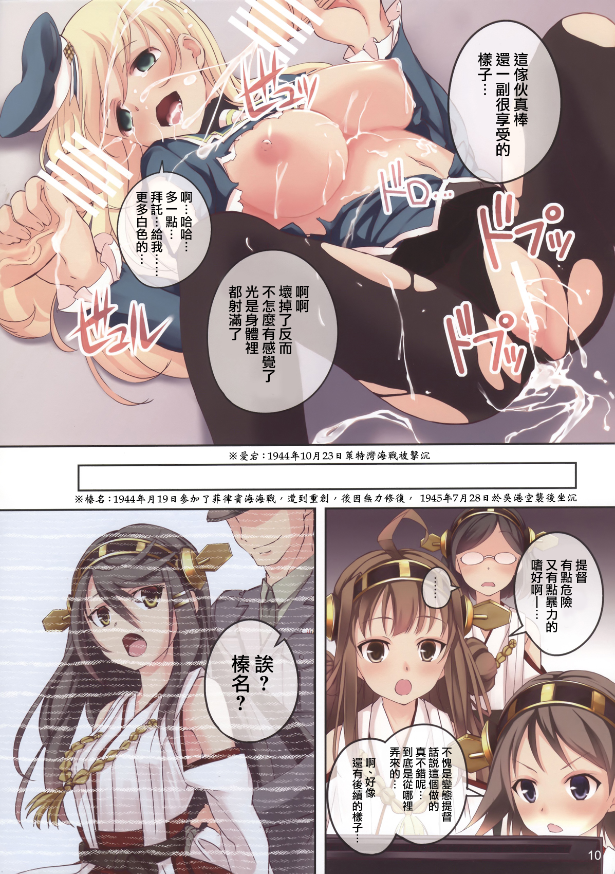 (サンクリ61) [セブンデイズホリディ (篠川あるみ、古我望)] HARUNA BLITZ TACTICS (艦隊これくしょん -艦これ-) [中国翻訳]