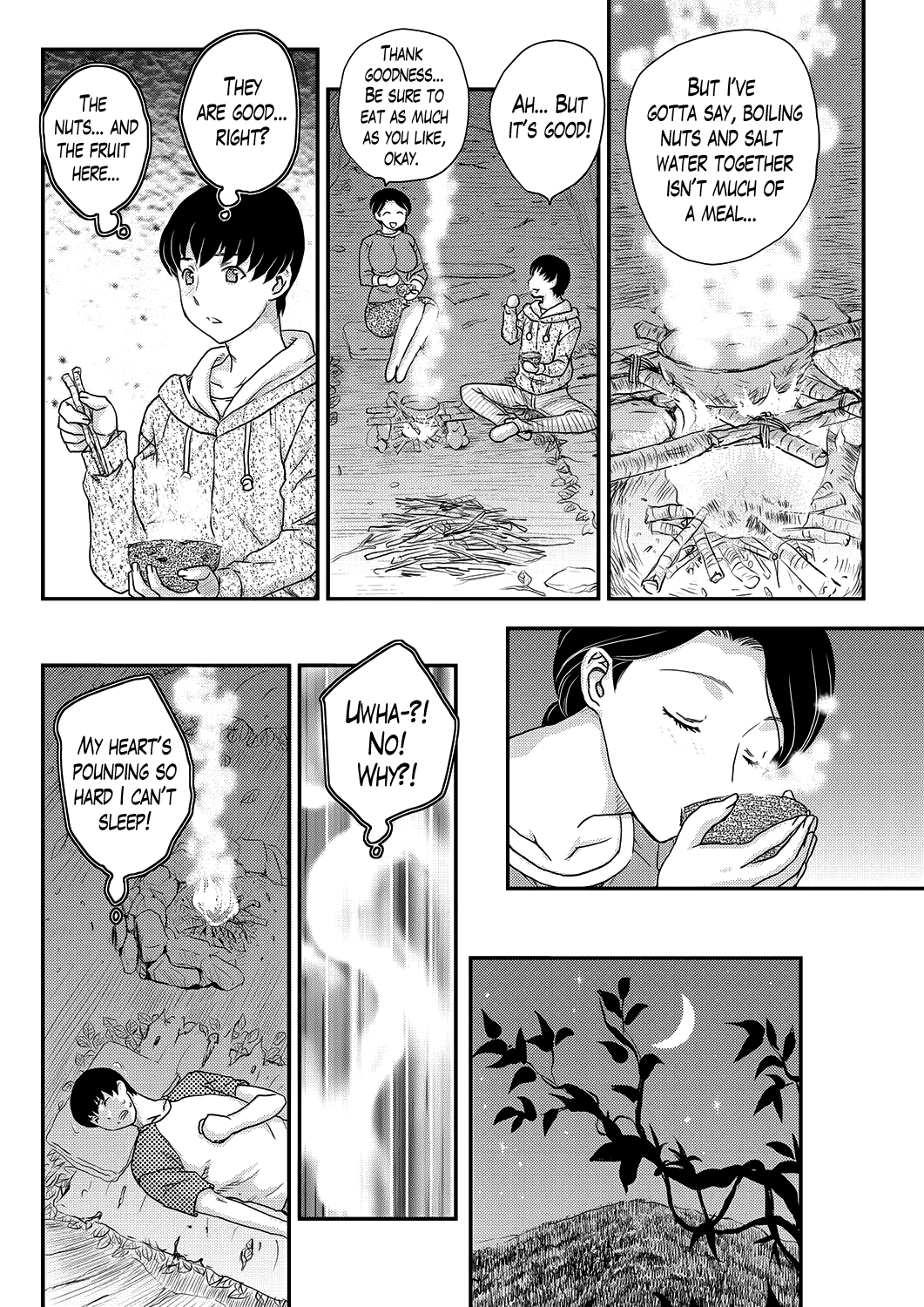 [飛龍乱] 孤島にて 第1-3話 [英訳]