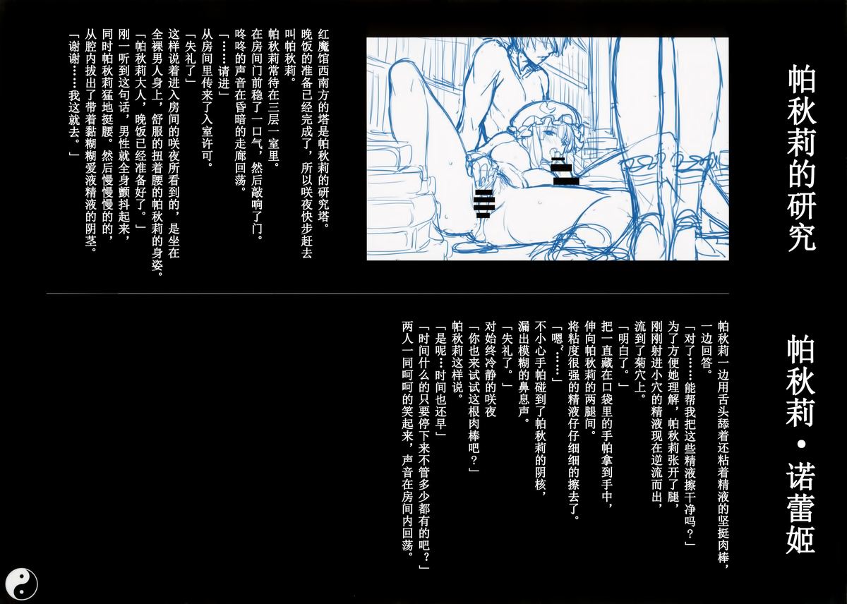 (C86) [壁の彩度 (saitom)] 幻想郷○行記録集 (東方Project) [中国翻訳]