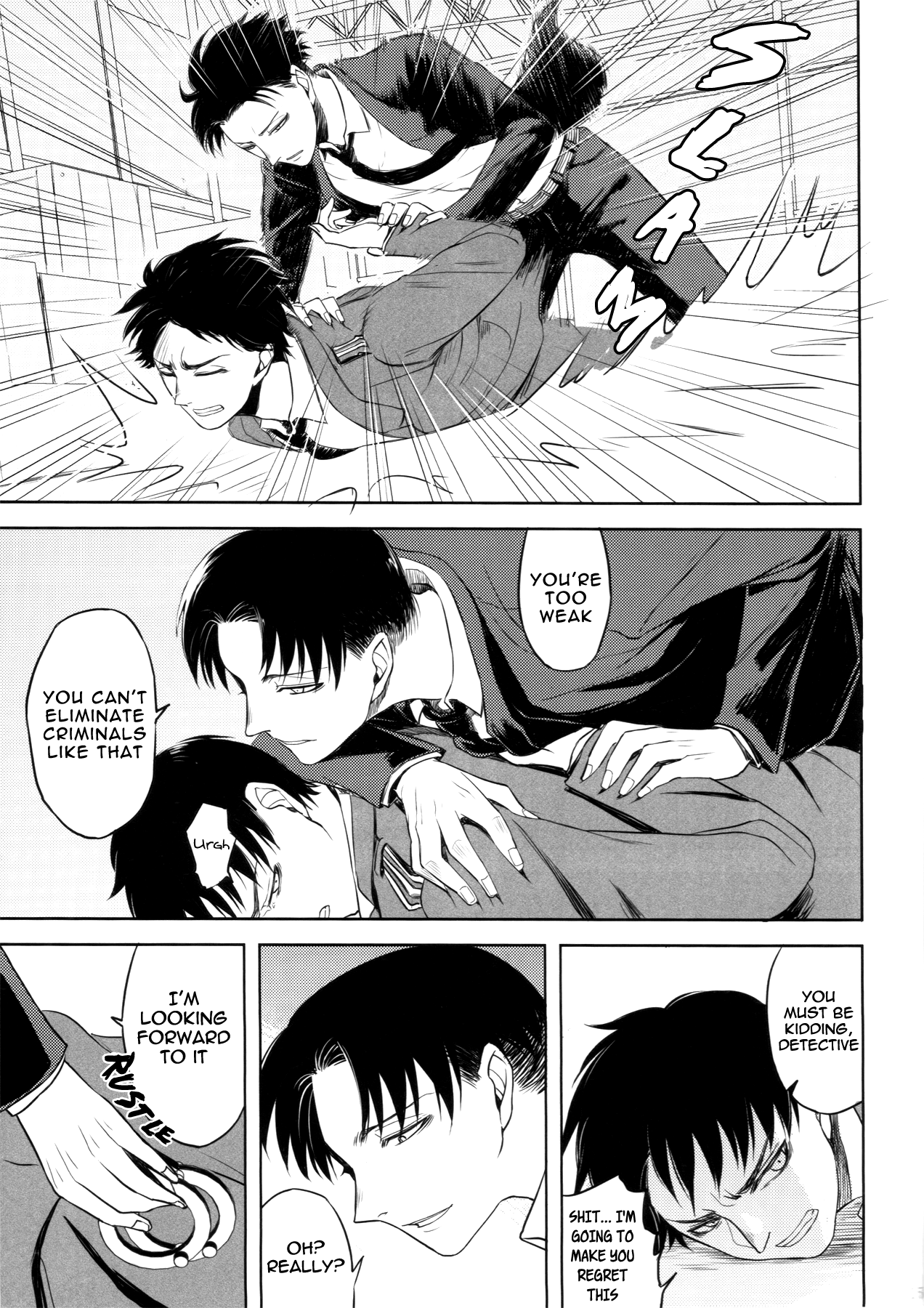 [HEATHER (落音)] X (進撃の巨人) [英訳]